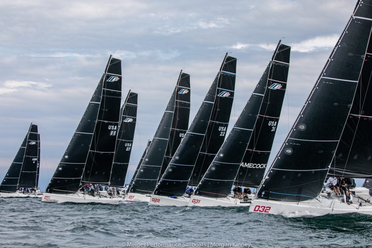 Pacific Yankee Crosses Tacks with Champions & Newcomers on Day 1 of Nationals