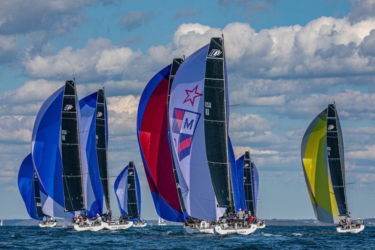 Sights Set on the Podium at Day Two of the Melges IC37 Nationals